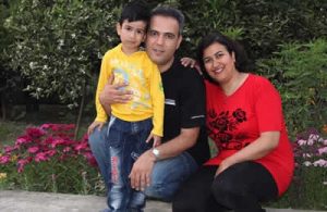 Azita Rafizadeh et son mari Iran