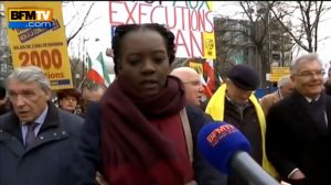 BFM TV Iran Manif 28janvier Paris