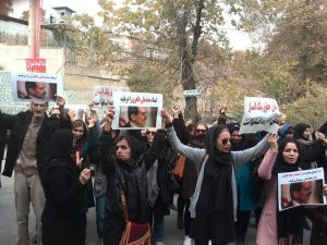 mohamad ali taheri fans protest 3