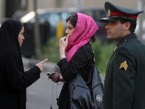 iran dress hijab police