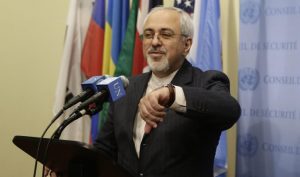 zarif ministre du regime iranien