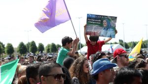EY2D4492 Iranians marching to enter the rally June 13 2015