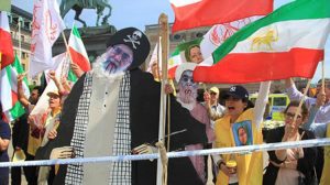 Iranian oppostion activists supporters of the PMOI