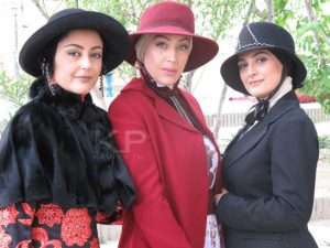 actrice chapeaux iran