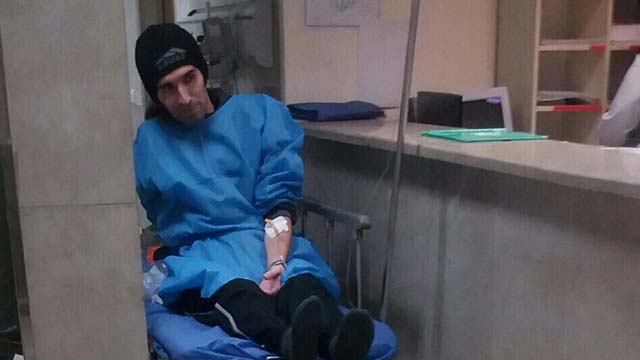 arash sadegh hospitalized