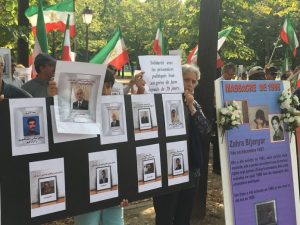 Iran Paris greve faim pris pol