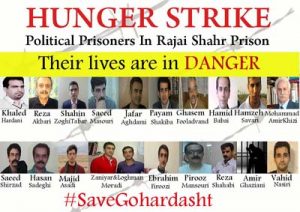 prisonniers politiques iran greve de la faim