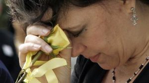 Lisa Ramaci wife of slain freelance journalist