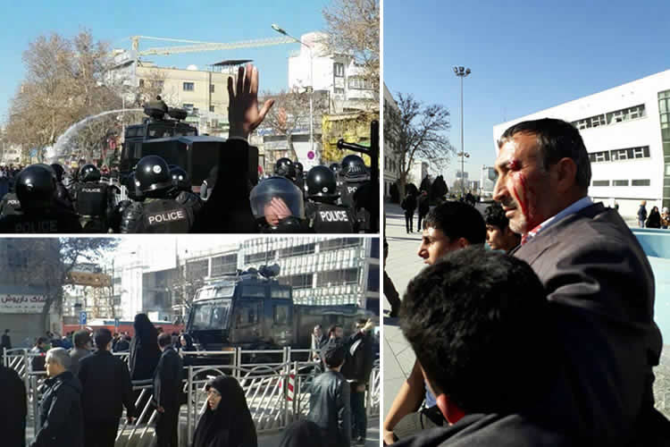 protest in Mashhad