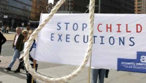 stop executions de mineurs
