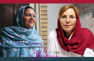 Two women hunger strikers