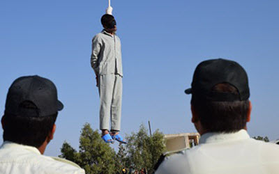 Execution mineur iran