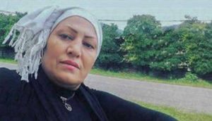 Mahintaj Ahmadpour manifestante iran