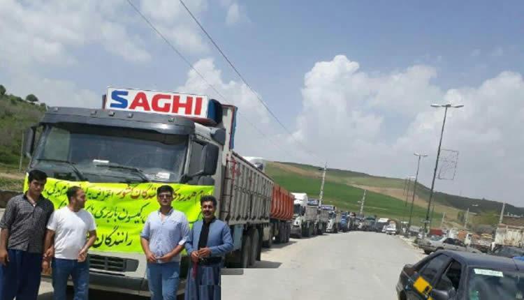 grève camionneurs iran