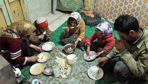 pauvreté hyperinflation en iran