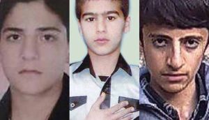 exécution imminente trois mineurs iran