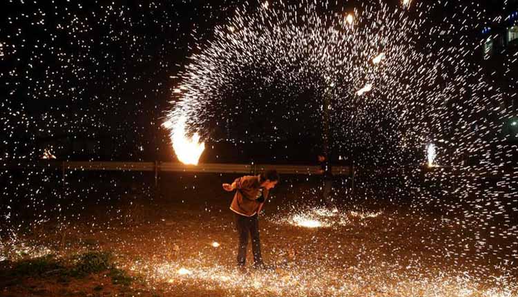 Chaharshanbe Suri festival du feu Iran