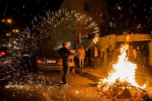 Chaharshanbe Suri fête du feu iran