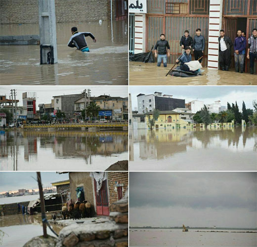 inondation en iran