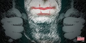 prisonniers se coud lèvres iran