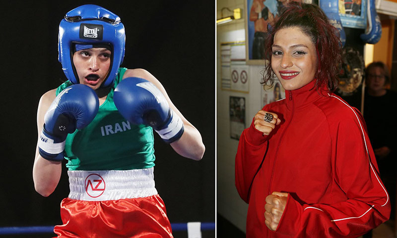 boxeuse iranienne iran