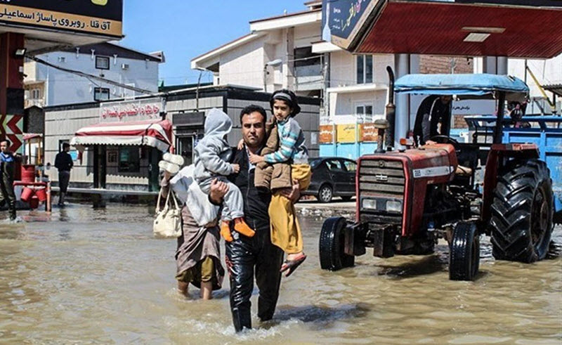incompétence régime inondations iran