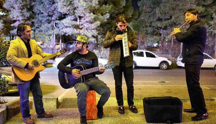 musiciens de rue iran