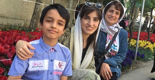 nasrin sotoudeh et ses enfants iran