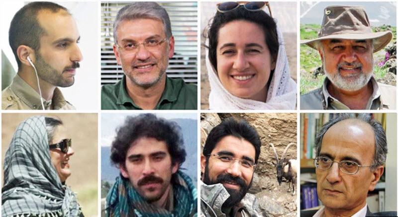 environnementalistes emprisonnés illégalement iran