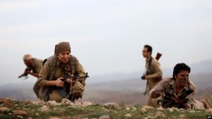kurdes contre pasdarans iran