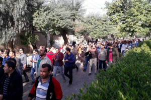 manifestation ouvrier iran