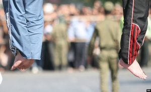 deux prisonniers exécutés iran