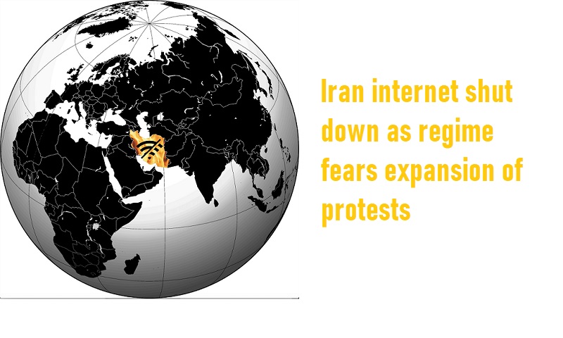manifestations coupure internet terrorisme mollahs iran