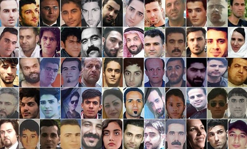 504 manifestants tués iran
