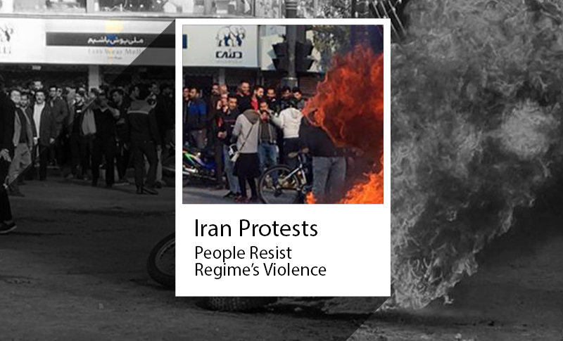 peuple iranien soulèvement iran
