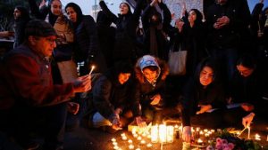 hommage victimes iran crash avion
