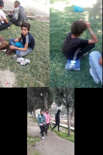 enfants combats de rue iran
