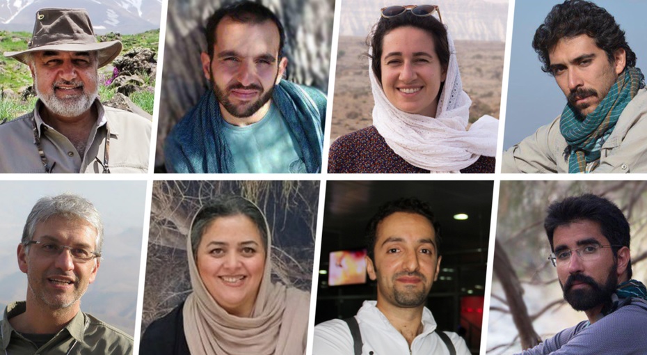 huit environnementalistes iran