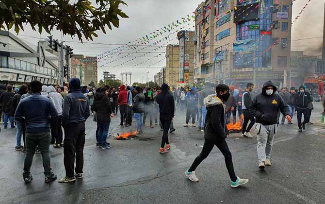 manifestations 2019 iran