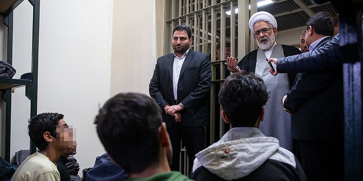 manifestants prison fashafuyeh iran