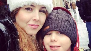 shaparak shajarizadeh et son enfant iran