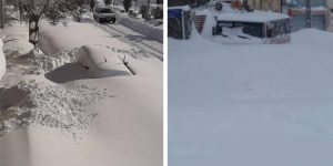 tempête de neige iran