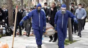 equipe médicale coronavirus iran