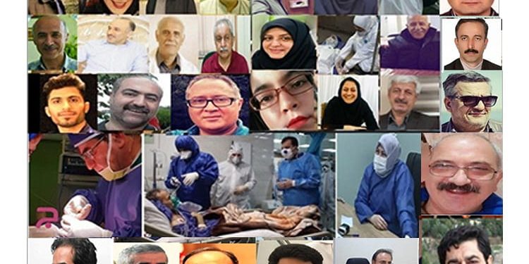 soignants covid 19 morts iran
