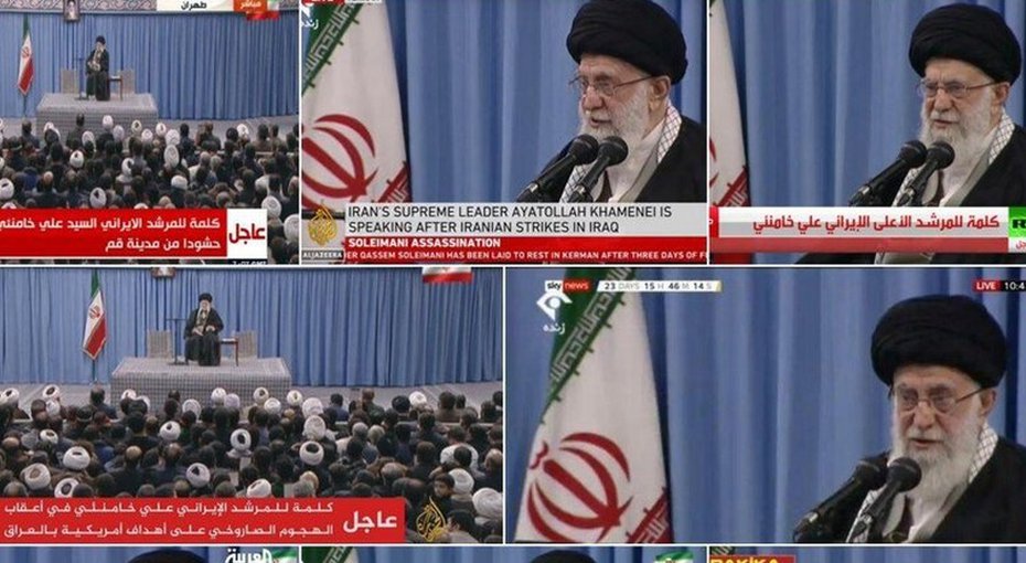 discours khamenei après abattage avion ukrainien iran