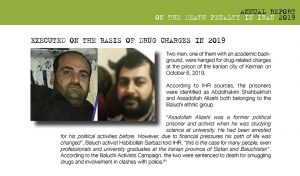 exécutions drogue iran