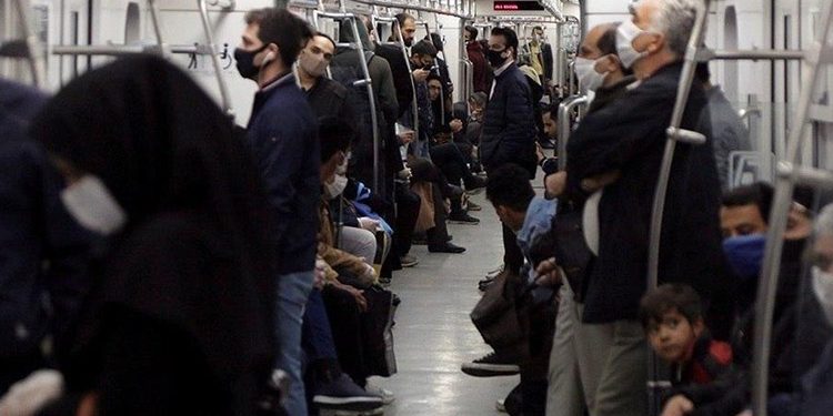 iraniens coronavirus métro iran
