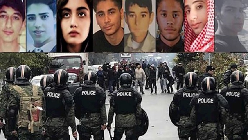 protestation novembre 2019 mineurs tués iran