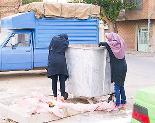 femmes pauvreté iran
