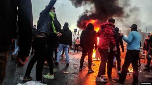 manifestants novembre 2019 iran